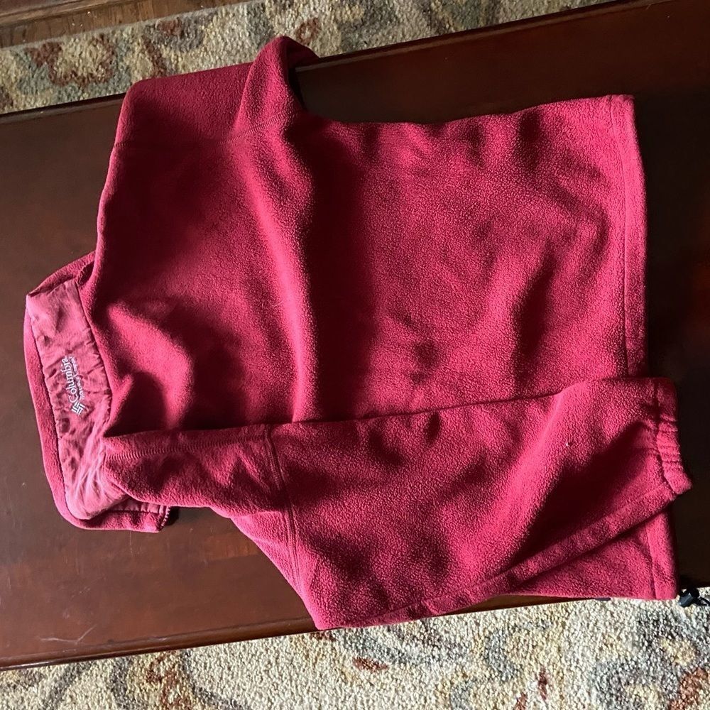 Vintage womens Columbia fleece zip up